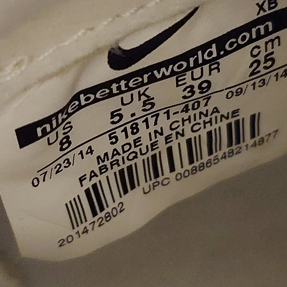 Pre-owned 2014 nike blazer mid - Picture 10 of 10